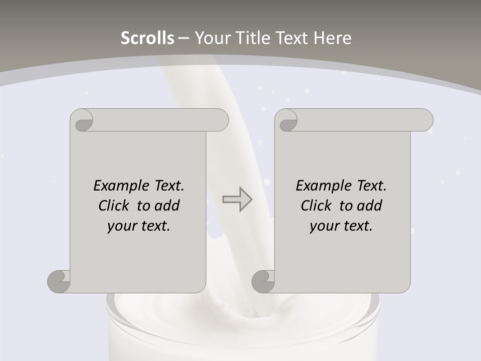 Splash Healthy Glass PowerPoint Template