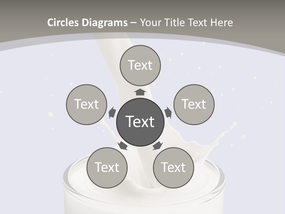 Splash Healthy Glass PowerPoint Template