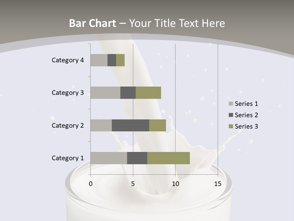 Splash Healthy Glass PowerPoint Template