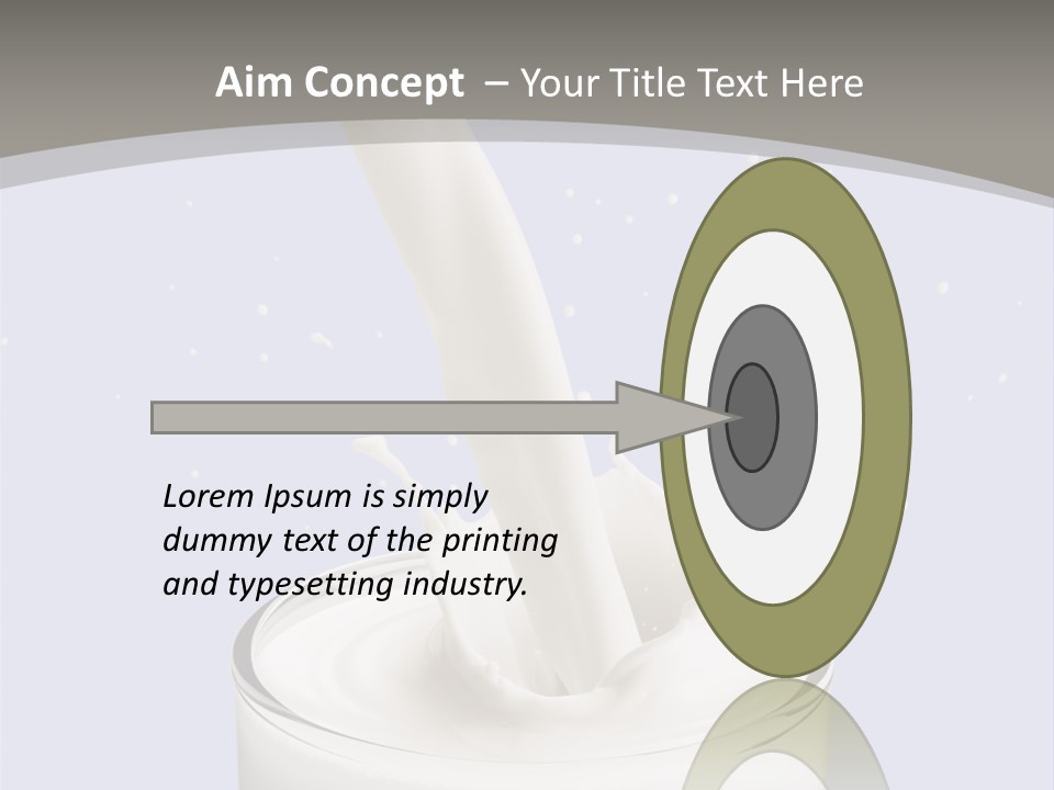 Splash Healthy Glass PowerPoint Template