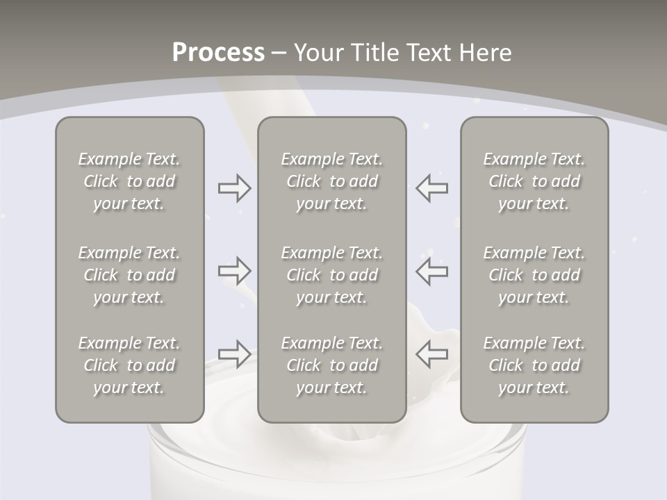 Splash Healthy Glass PowerPoint Template