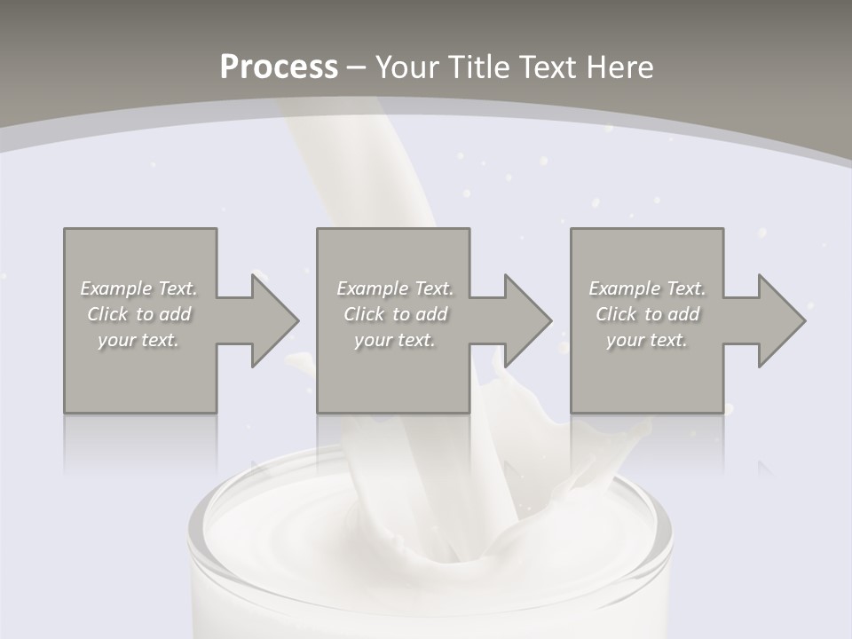 Splash Healthy Glass PowerPoint Template