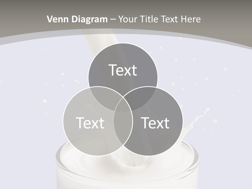 Splash Healthy Glass PowerPoint Template