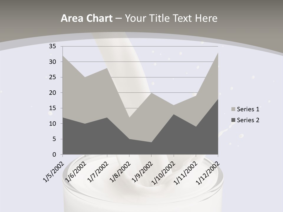 Splash Healthy Glass PowerPoint Template