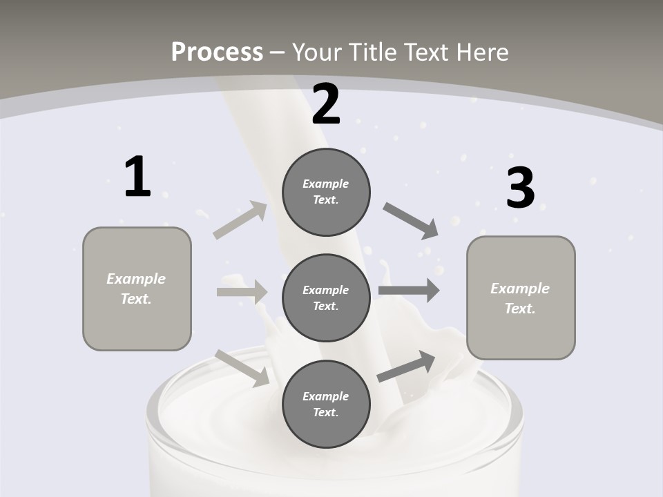 Splash Healthy Glass PowerPoint Template