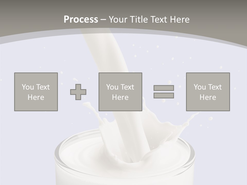 Splash Healthy Glass PowerPoint Template