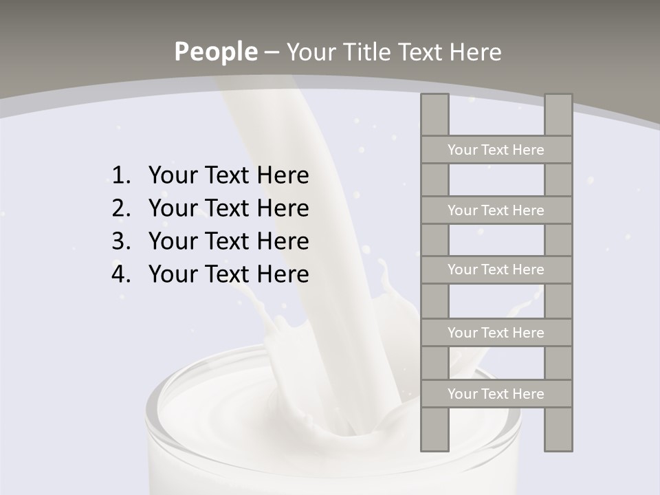 Splash Healthy Glass PowerPoint Template