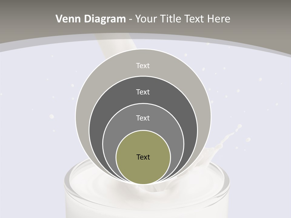 Splash Healthy Glass PowerPoint Template