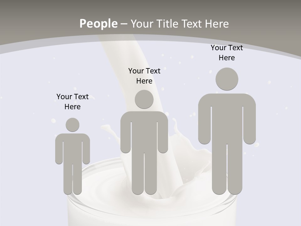 Splash Healthy Glass PowerPoint Template