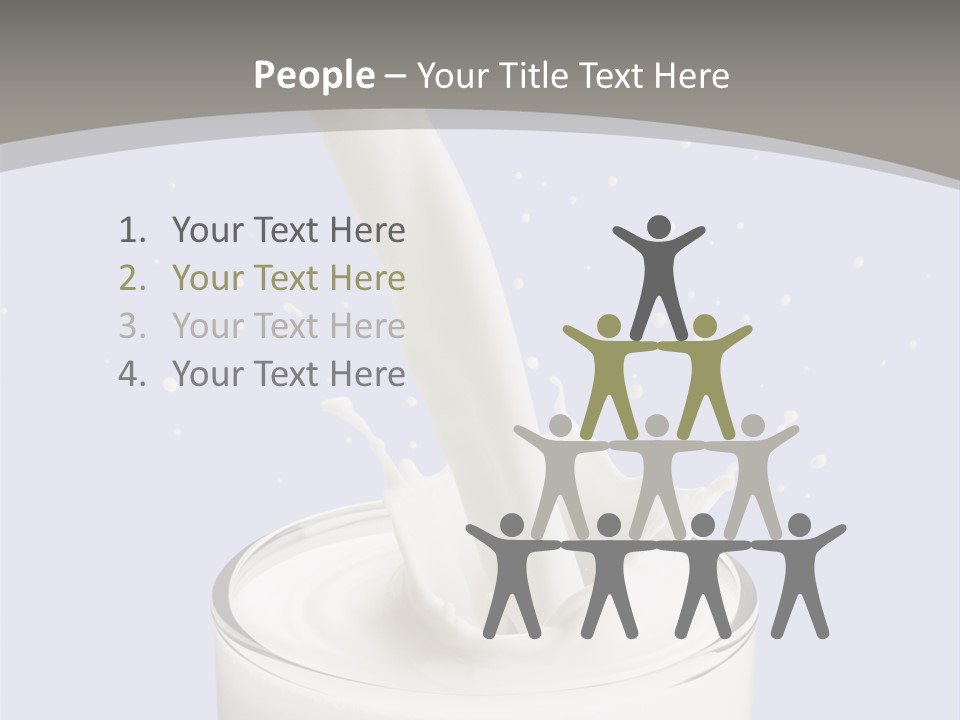 Splash Healthy Glass PowerPoint Template