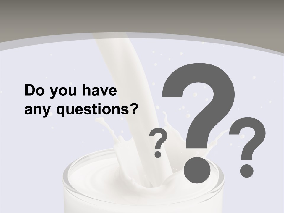 Splash Healthy Glass PowerPoint Template