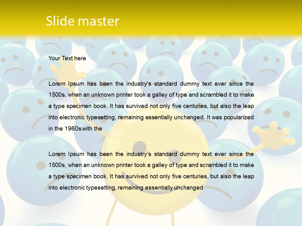 Hard Concept Blonde PowerPoint Template