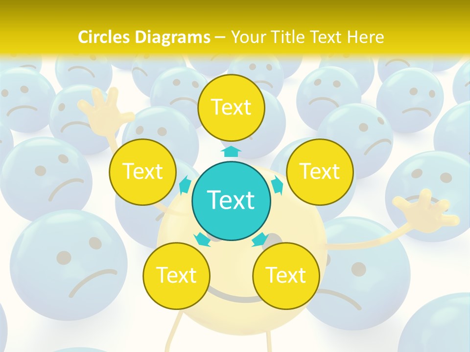 Hard Concept Blonde PowerPoint Template