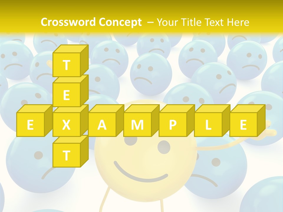 Hard Concept Blonde PowerPoint Template