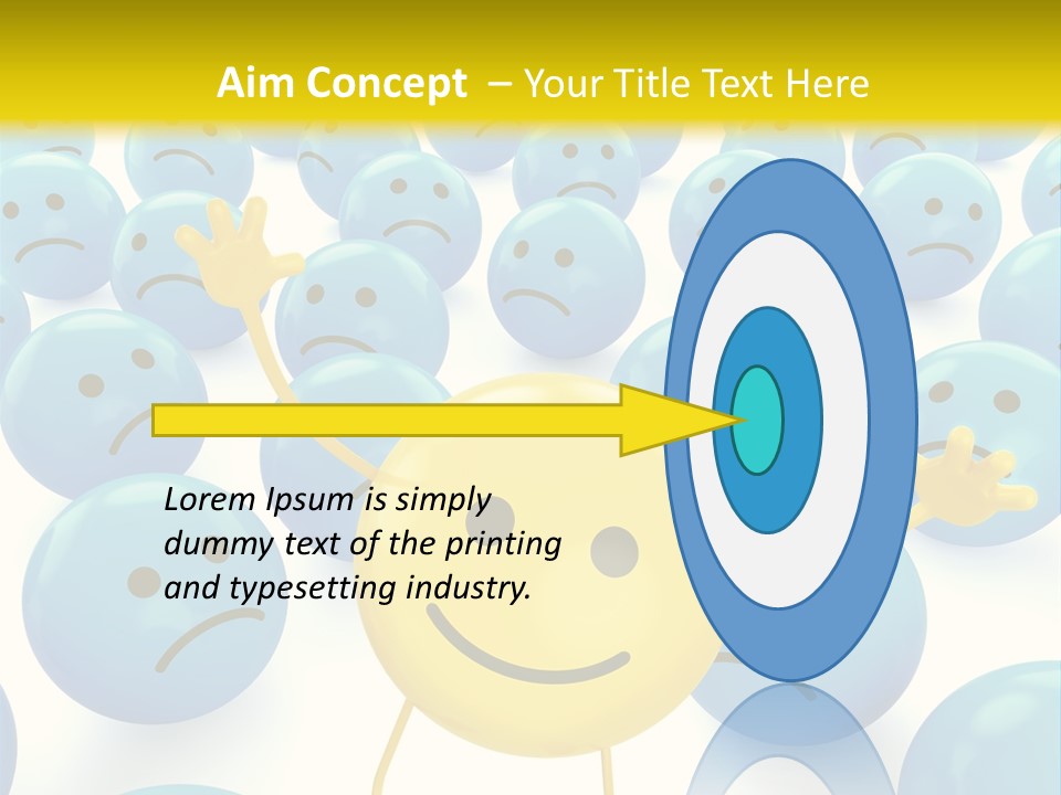 Hard Concept Blonde PowerPoint Template