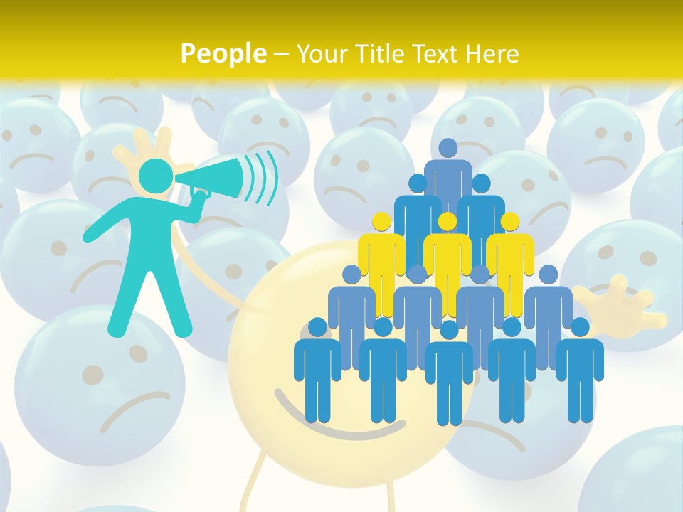 Hard Concept Blonde PowerPoint Template