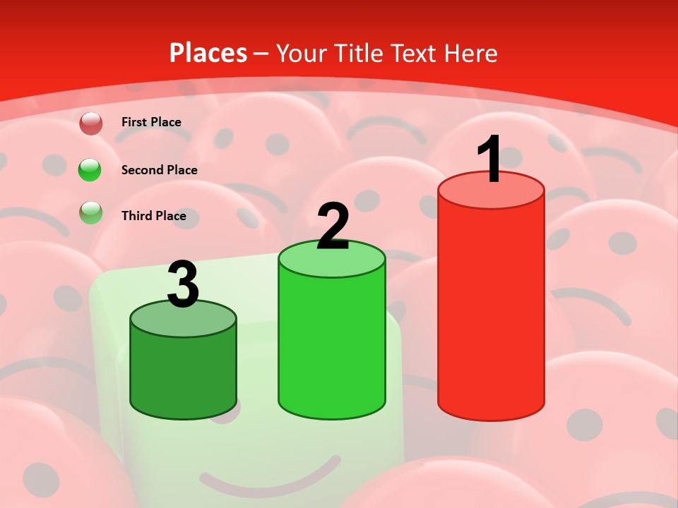 Smiley Positive Unique PowerPoint Template
