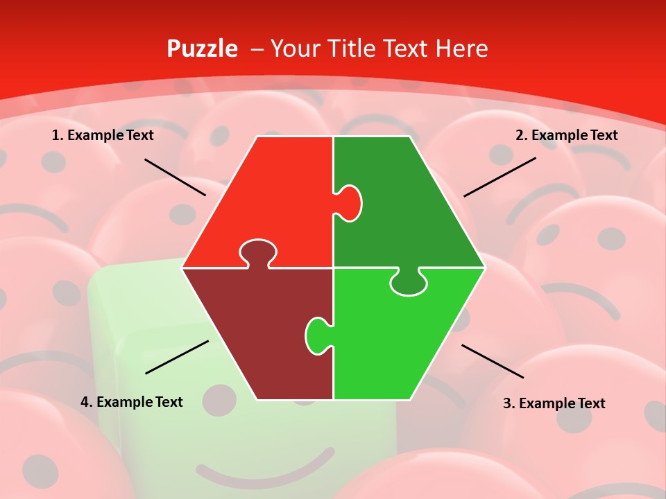 Smiley Positive Unique PowerPoint Template