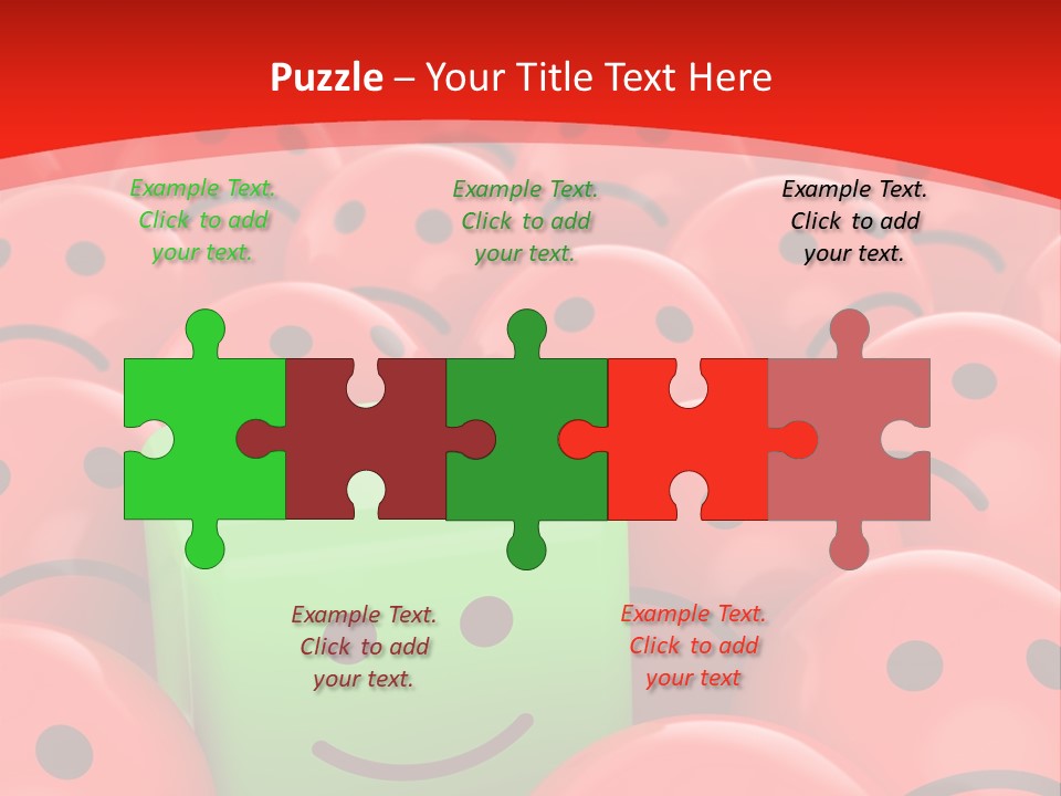 Smiley Positive Unique PowerPoint Template