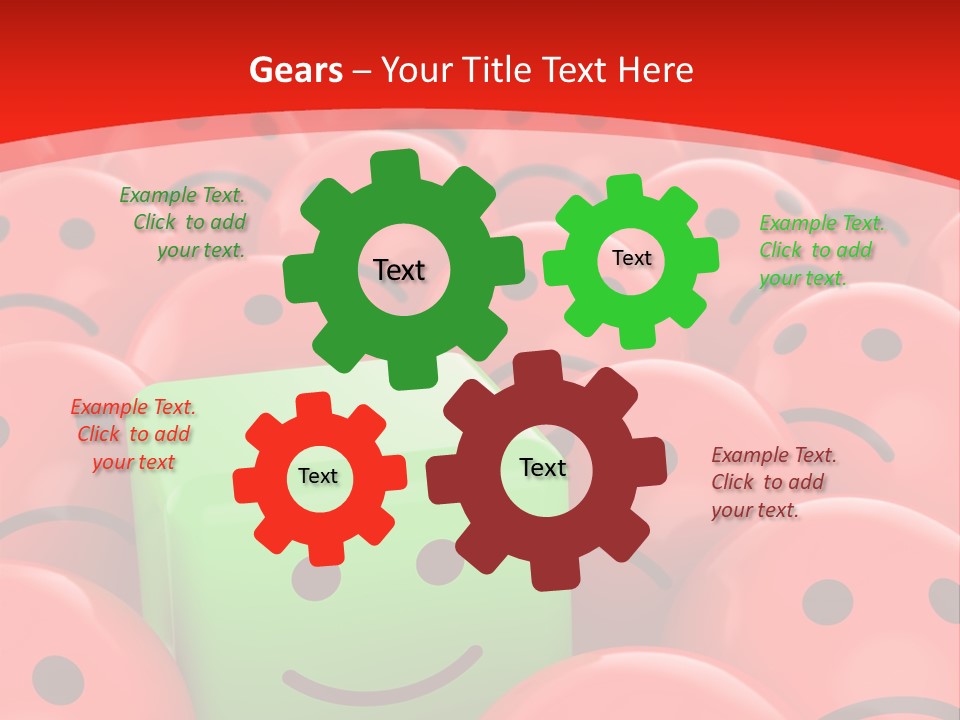 Smiley Positive Unique PowerPoint Template