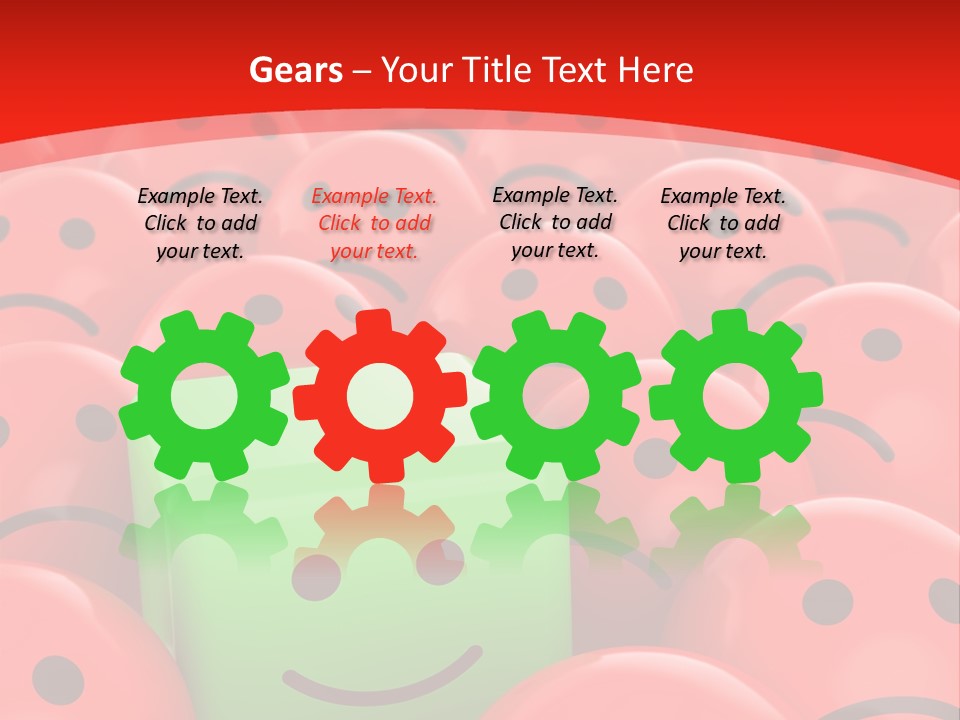 Smiley Positive Unique PowerPoint Template