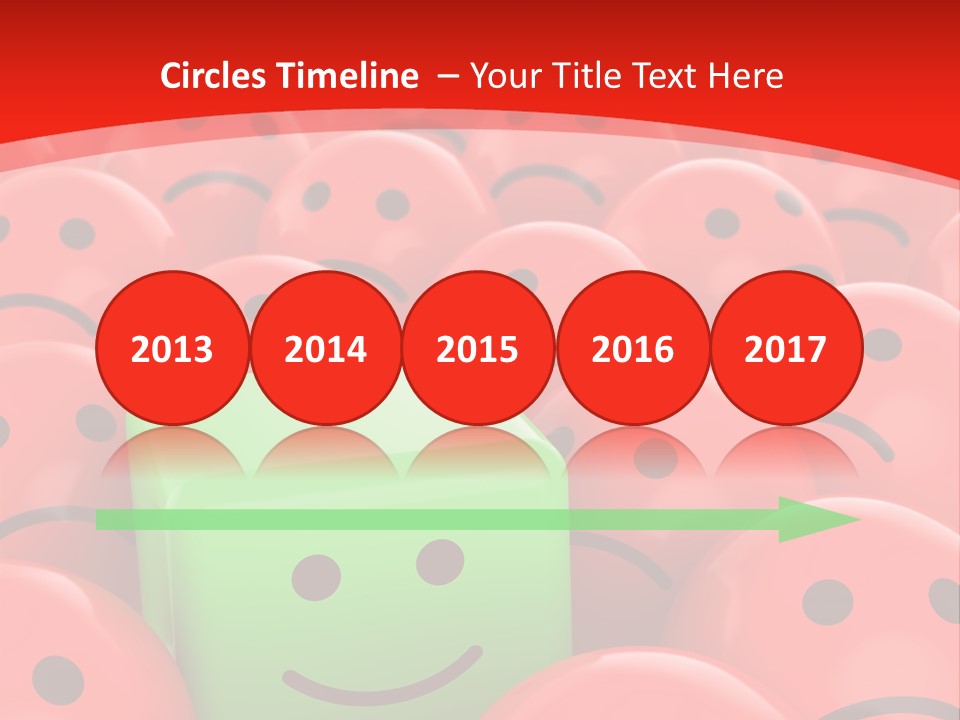 Smiley Positive Unique PowerPoint Template