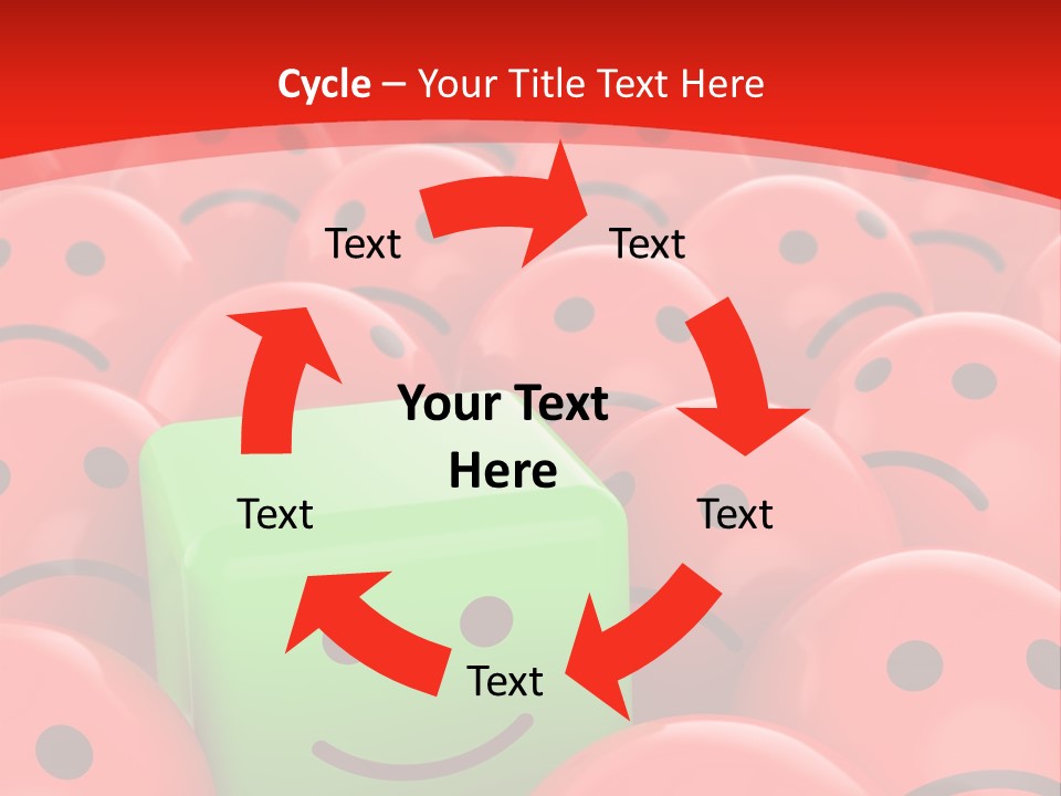 Smiley Positive Unique PowerPoint Template