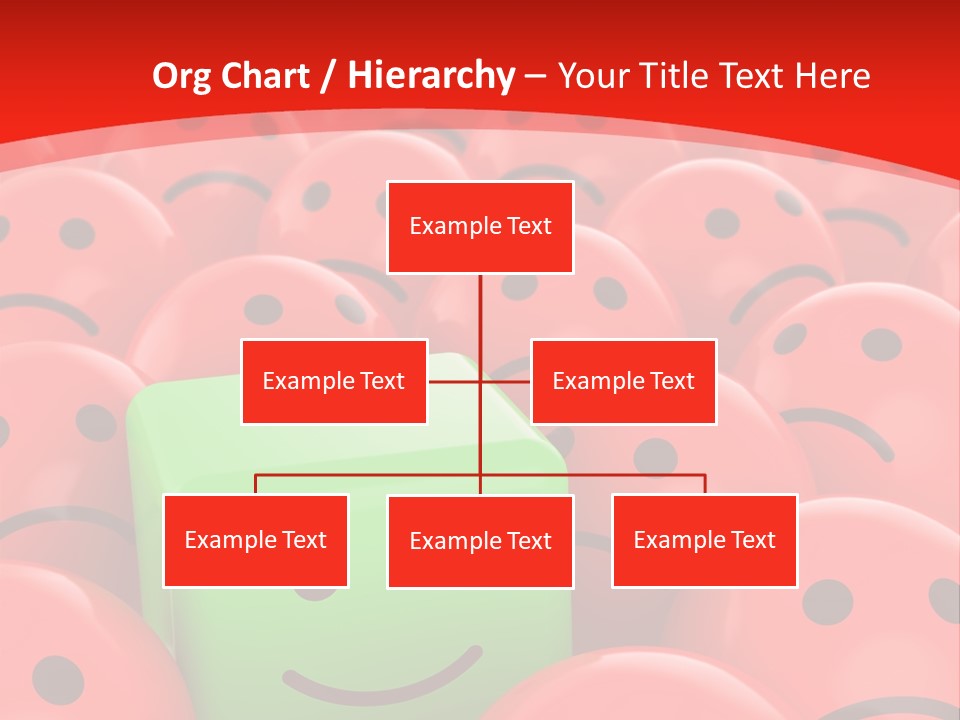 Smiley Positive Unique PowerPoint Template