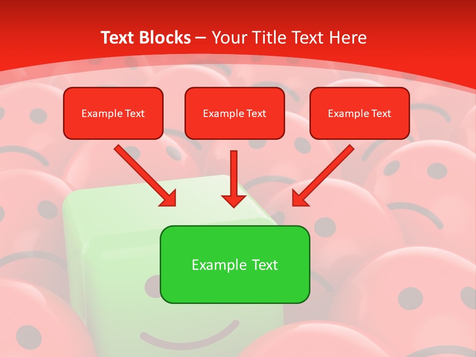Smiley Positive Unique PowerPoint Template