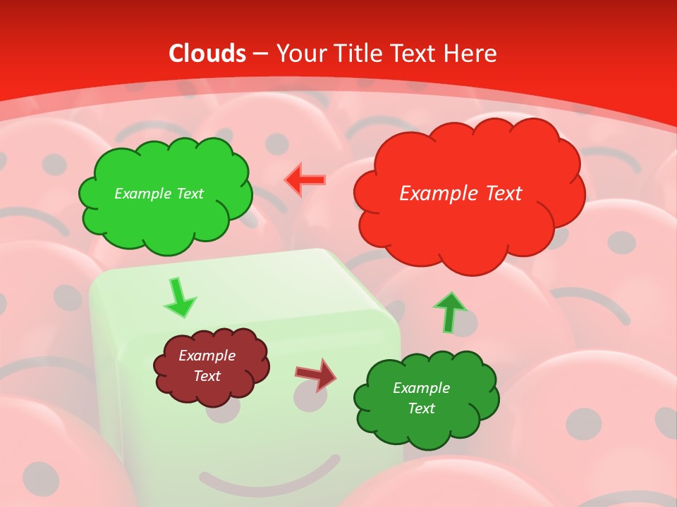 Smiley Positive Unique PowerPoint Template
