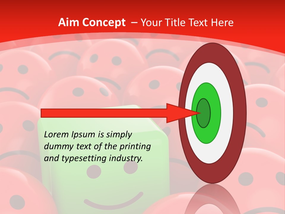 Smiley Positive Unique PowerPoint Template