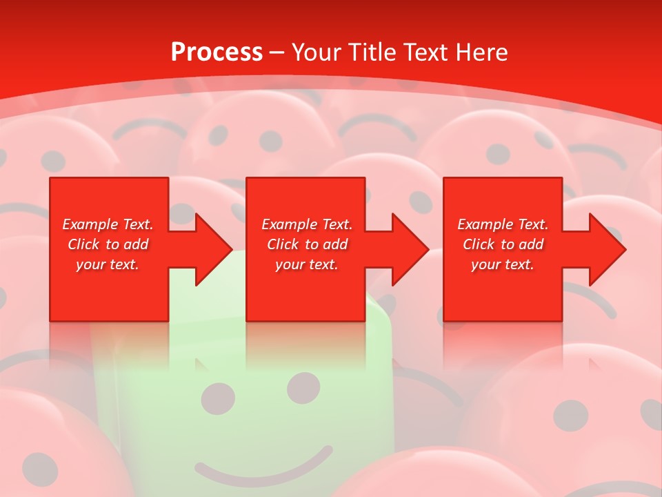 Smiley Positive Unique PowerPoint Template