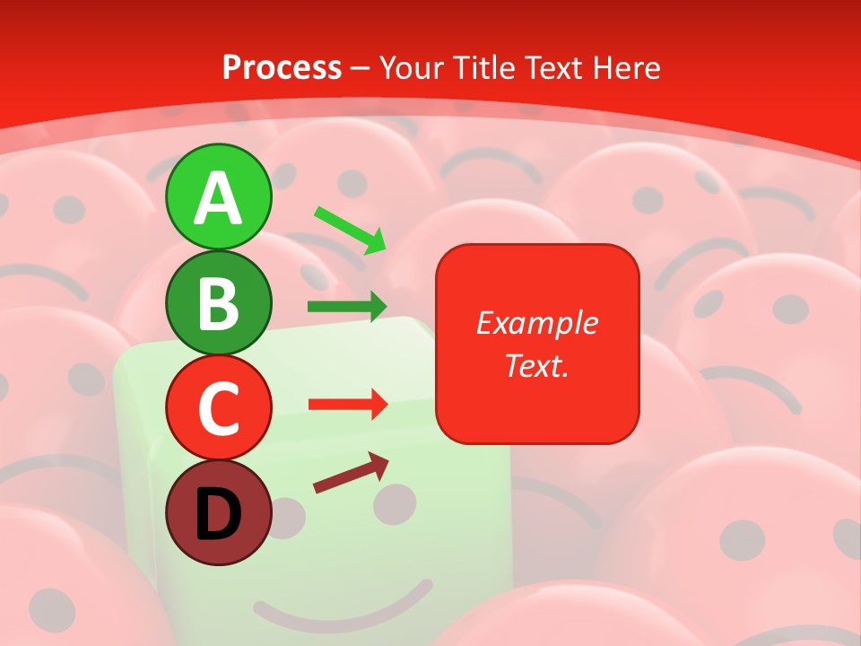 Smiley Positive Unique PowerPoint Template