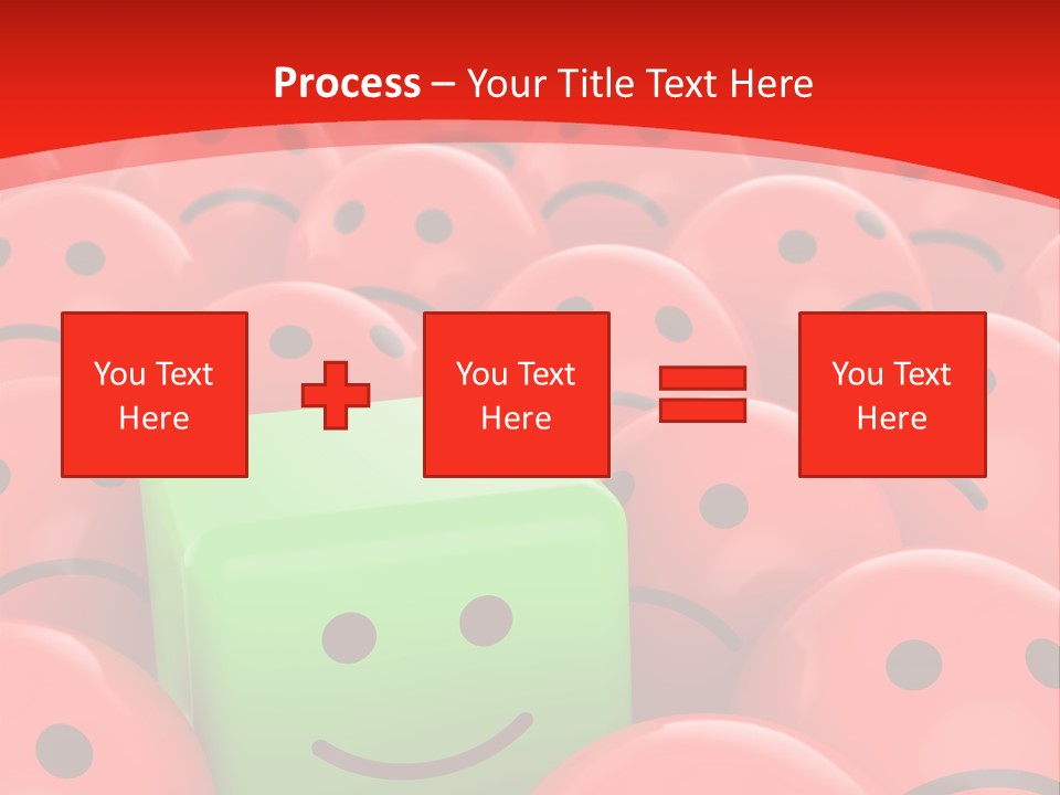 Smiley Positive Unique PowerPoint Template