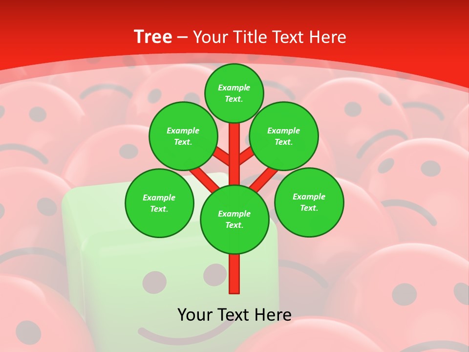Smiley Positive Unique PowerPoint Template