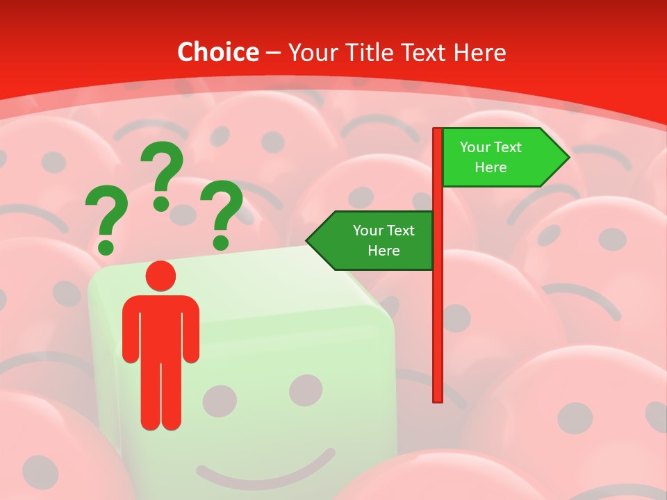 Smiley Positive Unique PowerPoint Template