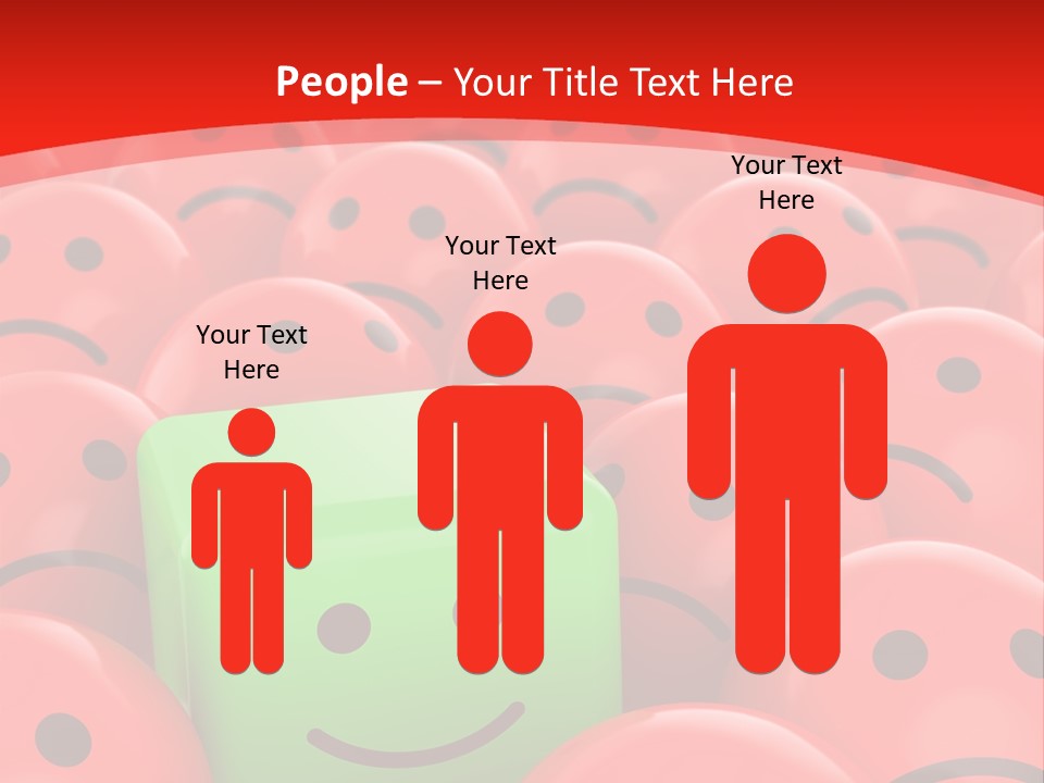 Smiley Positive Unique PowerPoint Template