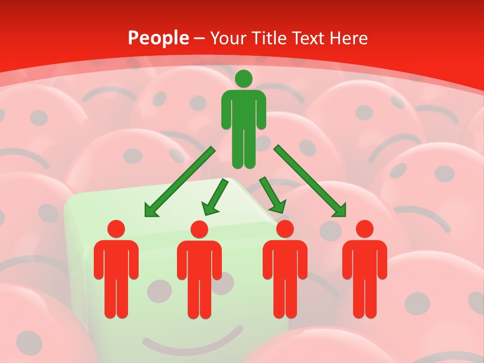 Smiley Positive Unique PowerPoint Template