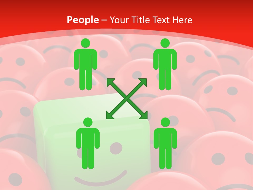 Smiley Positive Unique PowerPoint Template