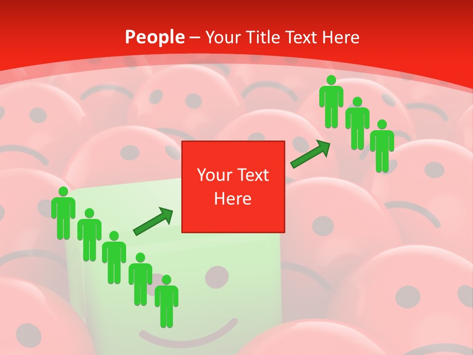 Smiley Positive Unique PowerPoint Template