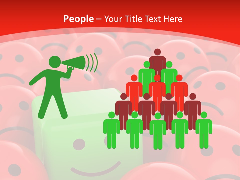 Smiley Positive Unique PowerPoint Template