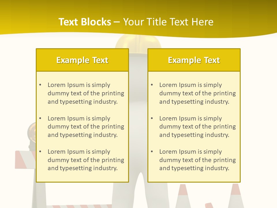 Help People Danger PowerPoint Template