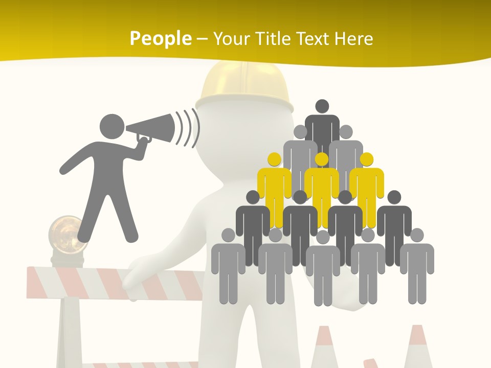 Help People Danger PowerPoint Template