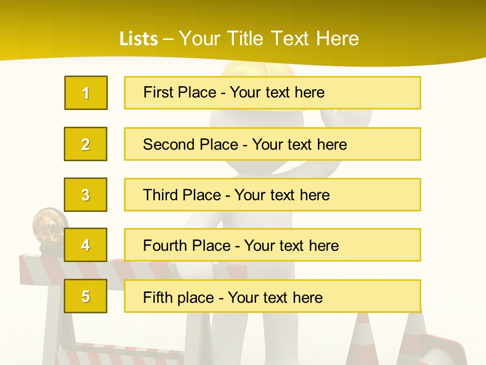 Occupation Light Forbidden PowerPoint Template