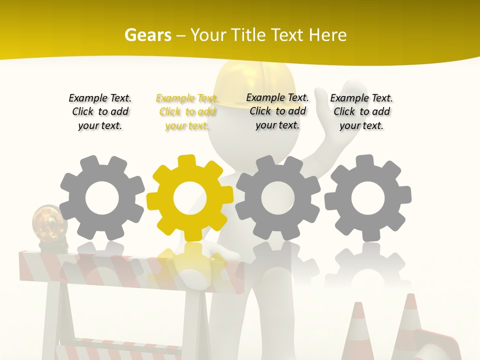 Occupation Light Forbidden PowerPoint Template