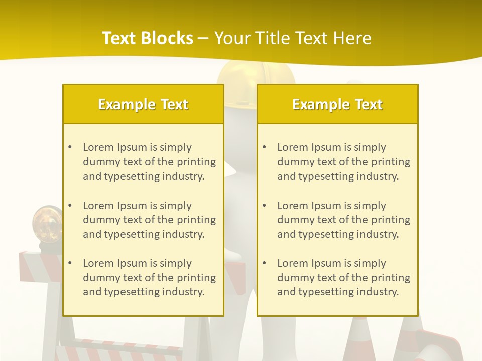 Occupation Light Forbidden PowerPoint Template