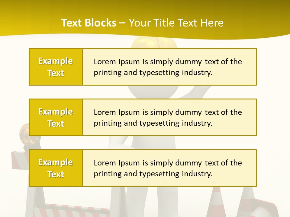 Occupation Light Forbidden PowerPoint Template