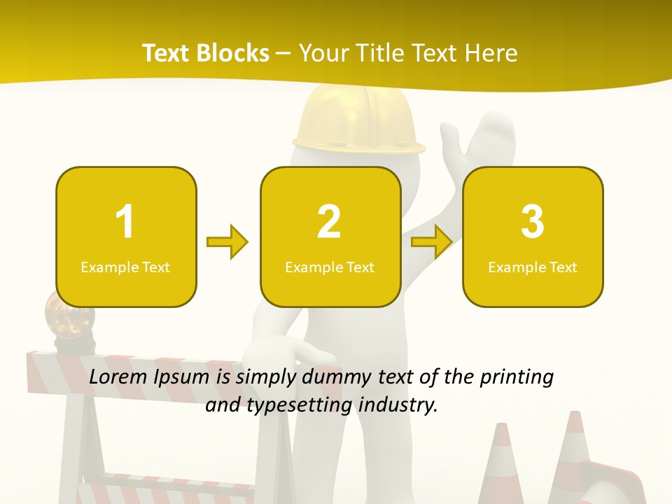 Occupation Light Forbidden PowerPoint Template