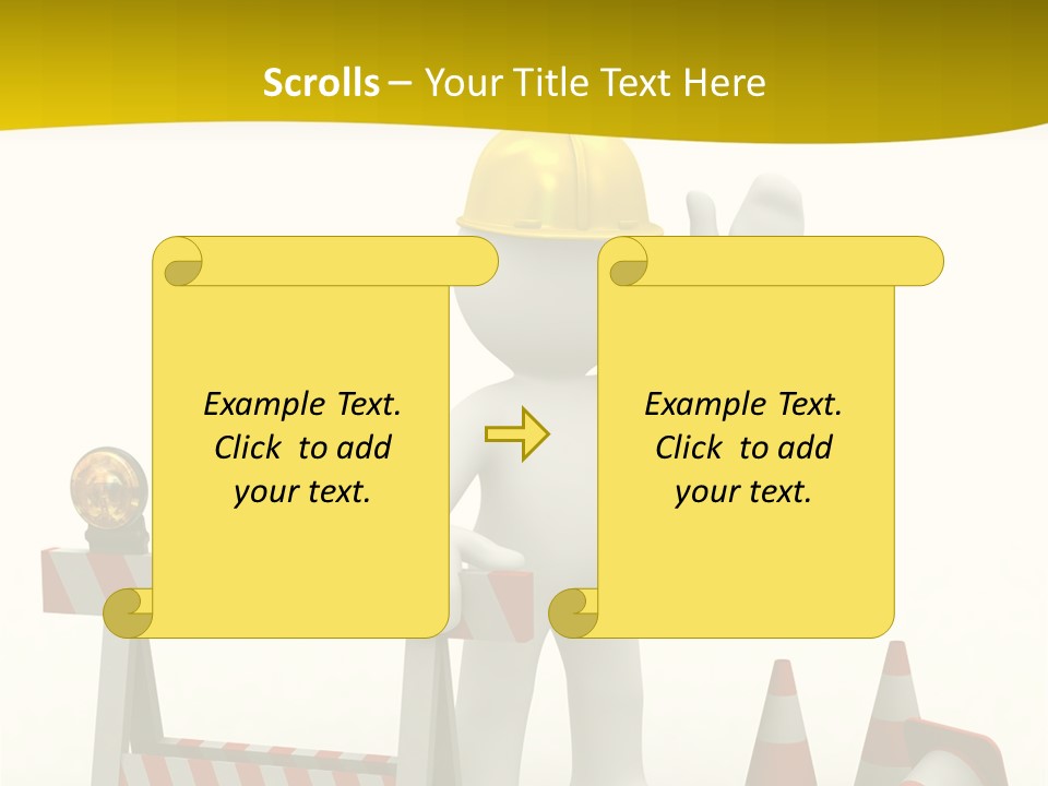 Occupation Light Forbidden PowerPoint Template