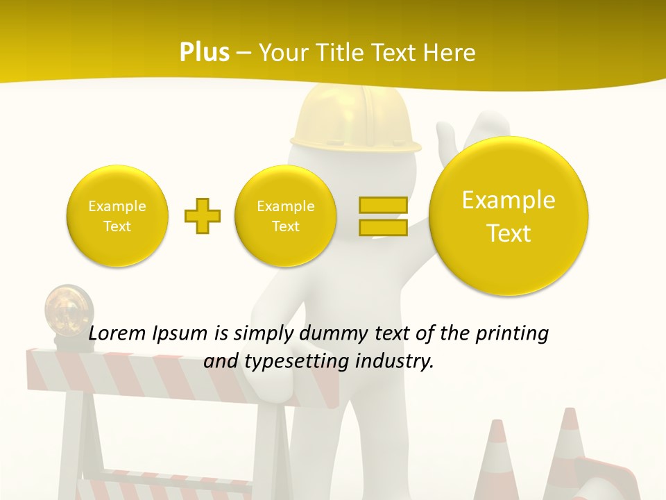 Occupation Light Forbidden PowerPoint Template